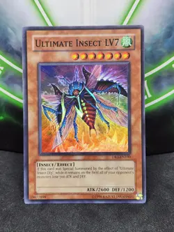 Yugioh Ultimate Insect LV7 DR3-EN190 Super Rare NM - Image 1