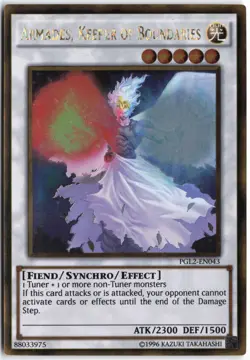Yugioh - Armades, Keeper of Boundaries PGL2-EN043 Unlimited - Premium Gold: Retu - Image 1