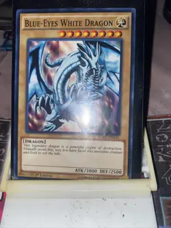 Yugioh ! Blue-Eyes White Dragon (Version 1) LDK2-ENK01 II 1st Edition - Image 1