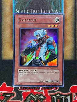 Yugioh Kaibaman WC5-EN002 Super Rare NM - Image 1