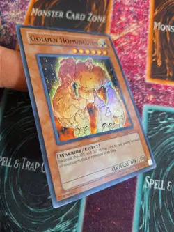 Yu-Gi-Oh! TCG Golden Homunculus World WC6-EN001 Super Rare Unlimited NM/LP - Image 2