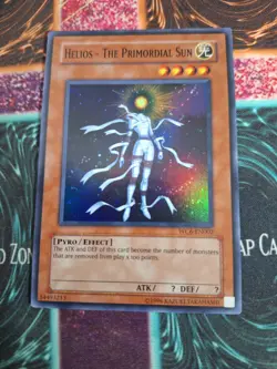 Yu-Gi-Oh! Helios - The Primordial Sun WC6-EN002 Super Rare Unlimited Near Mint - Image 1