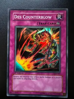Des Counterblow AST-107 Super Rare 1st Edition Near Mint Yugioh - Image 1