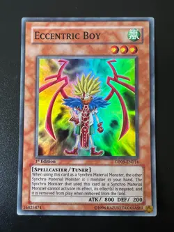 Eccentric Boy DP09-EN014 Super Rare 1st Edition Near Mint Yugioh - Image 1