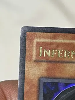 Yugioh Infernal Dragon DP04-EN010 Ultra Rare 1st Edition VLP/NM - Image 4