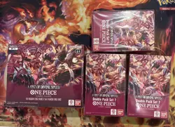 One Piece OP-11 A Fist of Divine Speed English Sealed Booster Box & 3 DP Set 7 - Image 1