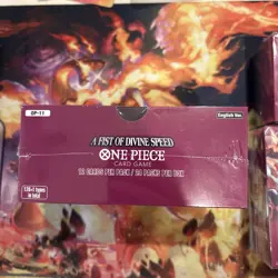 One Piece OP-11 A Fist of Divine Speed English Sealed Booster Box & 3 DP Set 7 - Image 3
