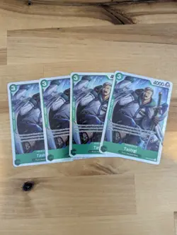One Piece TCG Tashigi SR OP10-032 Royal Blood English x4 - Image 1