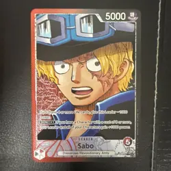 Sabo Leader Alt Art OP13-004 One Piece Carrying on His Will - Image 1