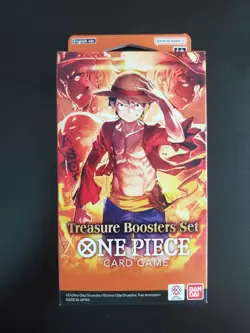 One Piece TREASURE BOOSTERS SET English 4 BOOSTER PACKS (OP-01~OP-05) Promo Card - Image 1