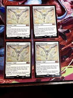 Magic: The Gathering Resplendent Angel Core Set 2019 x4 Creature Cards - Image 1