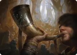 Horn of Gondor Art Card [The Lord of the Rings: Tales of Middle-earth Art Series - Image 1