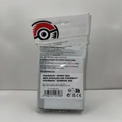 NEW - Pokemon TCG: Pokemon Sunny Sea Card Sleeves (65 Sleeves) (pokemon center) - Image 2