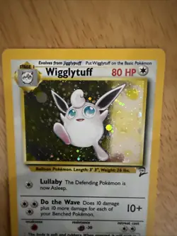 Pokemon TCG Wigglytuff Holo Rare Card 19/130 Base Set 2 - Image 3