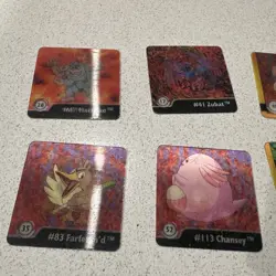 11 Card Lot - Pokemon Premier Edition & Series (1999 Artbox Action Flipz) - Image 4