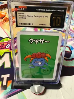 2019 Pokemon Old Maid Gloom CGC 10 Pristine Japanese Playing Card TCG Rare Mint - Image 1
