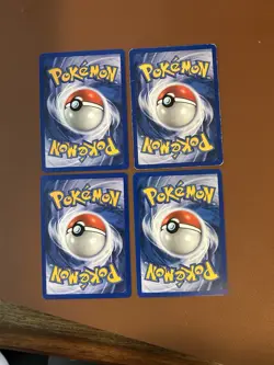 Lot of 4 Gym Heroes Pokemon Cards - Image 2