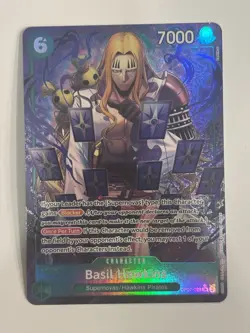 Basil Hawkins OP07-029 Alt Art One Piece Card Game English TCG - Image 1