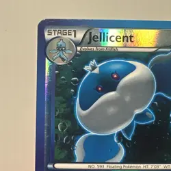 Pokemon TCG Jellicent Reverse Holo Rare Card 39/135 B&W Plasma Storm - Image 2