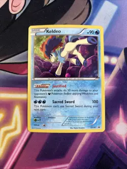 Keldeo - XY191 - Pokemon Promo XY Holo Rare Card MP - Image 1