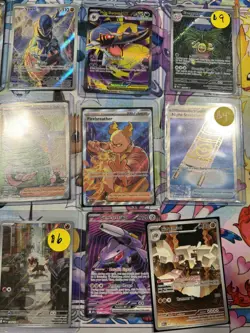 Pokemon TCG Scarlet & Violet Era Illustration Rare Holo Mixed Card Lot - Image 3