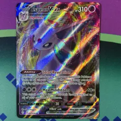 Pokemon TCG Espeon VMAX 065/203 Holo Rare Card Evolving Skies NM-M! - Image 1