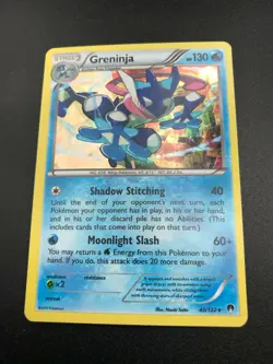 Greninja Shattered HOLO RARE 40/122 XY Breakpoint Set Pokemon TCG Card NM 2016 - Image 1