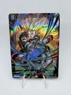 Dragon Ball Super Card Game Absolute Space SS3 Trunks BT4-101 SR Foil NM - Image 3