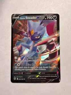 Hisuian Sneasler V 094/189 Astral Radiance Ultra Rare Holo Pokemon TCG Card NM/M - Image 1