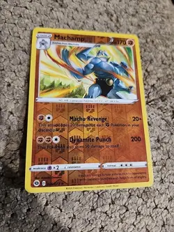 Machamp 026/073 - Champions Path - Reverse Holo - Pokemon 2017 Common TCG Card - Image 1
