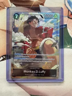 Monkey.D.Luffy Premium Collection Best Selection Vol. 3 P-075 One Piece card - Image 3