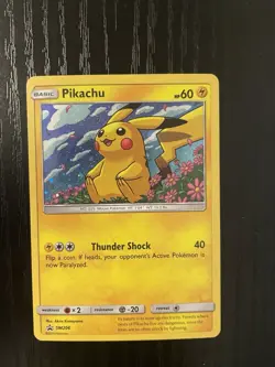 Pikachu - SM206 Holo SM Promos - Pokemon Card - LP - Image 1