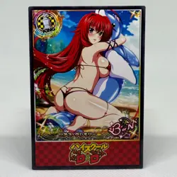High School DxD Rias Gremory Goddess Anime Waifu ACG Card - Image 1