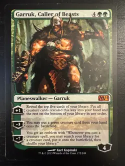 [1x] Garruk, Caller of Beasts - MTG - Core Set 2014 (M14) - Regular - Image 1