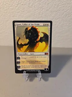 MTG Ajani Caller Of The Pride MP M14 Magic 2014 - Image 1