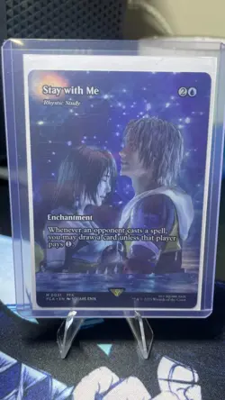 Stay with Me - Rhystic Study (Showcase) Final Fantasy: Through the Ages Regular - Image 1
