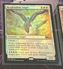 Foil Resplendent Angel NM+ Core Set 2019 - Image 1