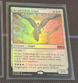 Foil Resplendent Angel NM+ Core Set 2019 - Image 4