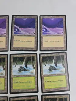 MTG Ice Age Lot of 14 Snow-Covered Lands (Forest & Plains) - Image 3