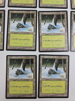 MTG Ice Age Lot of 14 Snow-Covered Lands (Forest & Plains) - Image 4