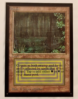 Bayou Collector's Edition 1993 MTG Magic The Gathering Near Mint NM - Image 1