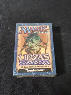 Urza's Saga - Tombstone x1 Factory Sealed Deck MTG Magic the Gathering - Image 1
