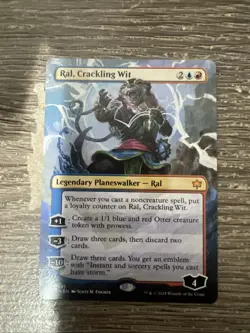 Ral, Crackling Wit (Borderless) Bloomburrow Regular - Image 1