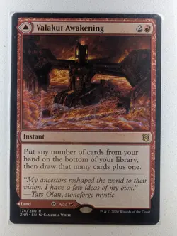 Valakut Awakening / Valakut Stoneforge Zendikar Rising Magic the Gathering MTG - Image 1