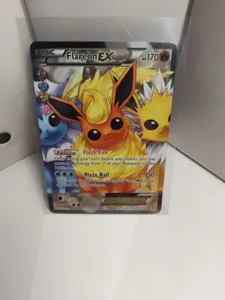Pokemon Flareon EX Full Art Holo RC28/RC32 Generations Ultra Rare Card - Image 1