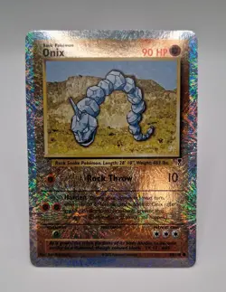 Onix 84/110 Legendary Collection Reverse Holo LP Vintage Pokemon TCG - Image 1