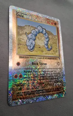 Onix 84/110 Legendary Collection Reverse Holo LP Vintage Pokemon TCG - Image 2