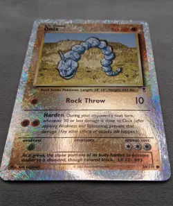Onix 84/110 Legendary Collection Reverse Holo LP Vintage Pokemon TCG - Image 4