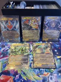 Pokemon Ex Lightning Lot Rotom Magnezone Tapu Koko Iron Thorns Bellibolt - Image 1