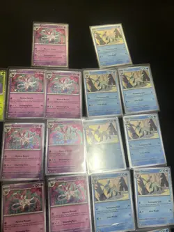 Pokemon Prismatic Evolutions Tech Sticker Black Star Promo Set of 3 170 171 172 - Image 5